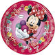 Πιάτα Μεγάλα Minnie Πιάτο για Party 8τμχ