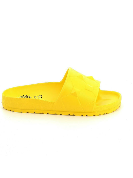 Ateneo Sea Frauen Flip Flops in Gelb Farbe