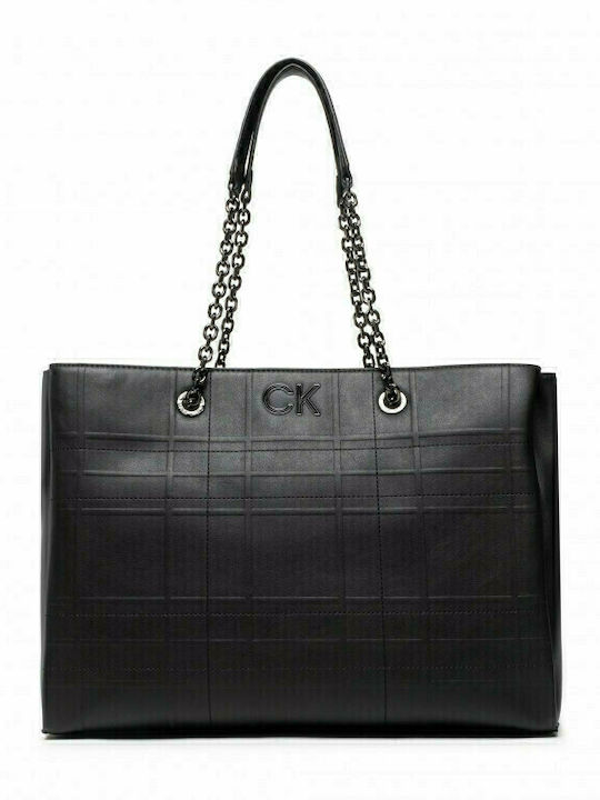 Calvin Klein Damen Tasche Schulter Schwarz