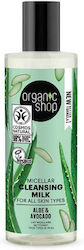Organic Shop Micellar Water Καθαρισμού Aloe & Avocado 150ml