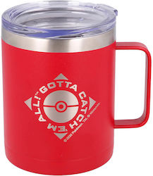 Stor Pokemon 380ml Rot