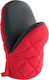Neoprene Γάντι Κουζίνας Υφασμάτινο σε Κόκκινο Χρώμα