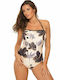 Marko One-Piece Swimsuit Floral White