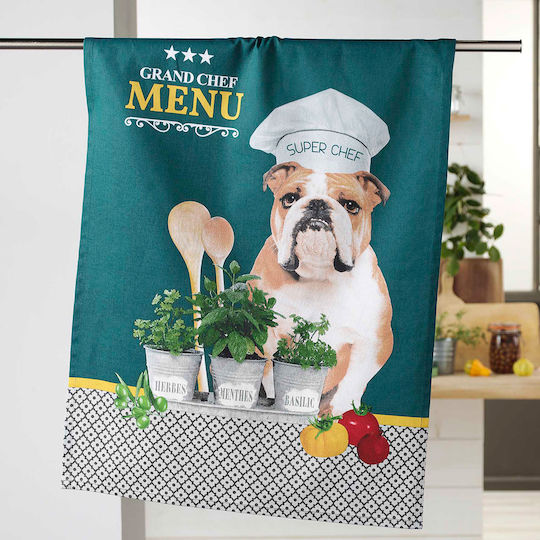 Hot Dog Prosop de ceai din 100% Bumbac 50x70cm