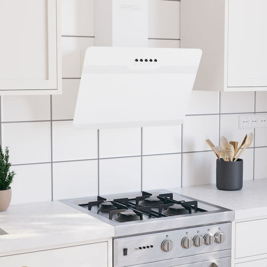 vidaXL Chimney Vent Hood 60cm White