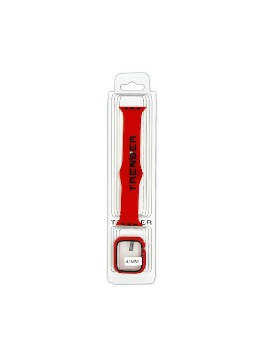 Trender Armband Rot (Apple Watch 38/40/41/42mm)