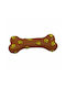 Plastic Bone Toy for Dogs with Sound 18εκ. Brown