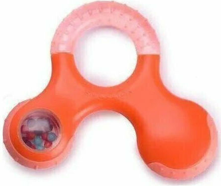 Suavinex Teething Ring Rubber for 4 m+ Red