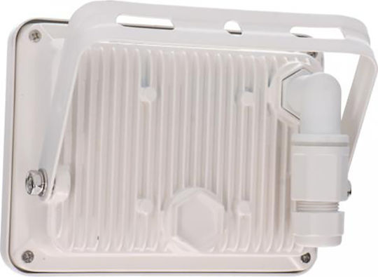 123led Στεγανός Προβολέας LED 20W Φυσικό Λευκό 4000K IP65