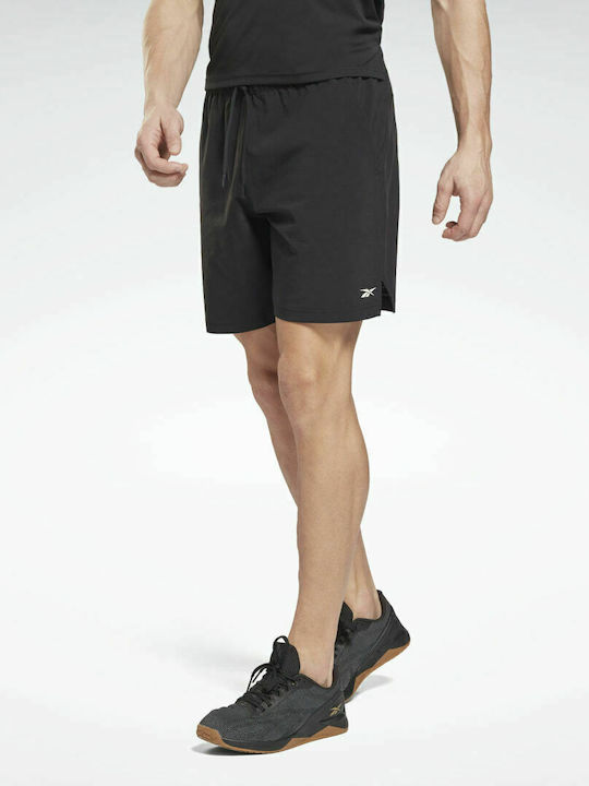 Reebok United By Fitness Speed+ Men's Athletic Shorts Black