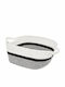 5Five F-V Tricolor Aufbewahrungskorb Stoff Mehrfarbig 31x31x15cm 1Stück