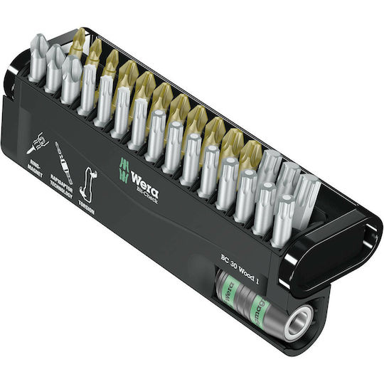 Wera Set 30 Screwdriver Bits