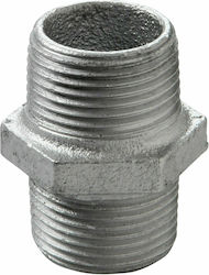 Atusa Male Pneumatic Fitting Galvanized 1/2" 50.8mm