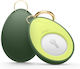 Elago Avocado Θήκη Μπρελόκ Σιλικόνης για AirTag σε Πράσινο χρώμα