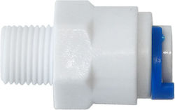 Proteas Filter Ρακόρ Σύνδεσης Σωλήνα PVC 1/8" Αρσενικό 4mm EW-095-0210