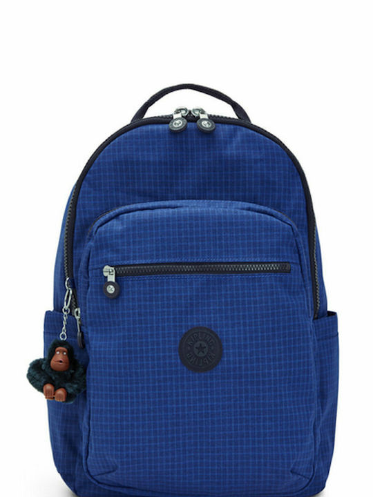 Kipling Seoul School Bag Backpack Elementary, Elementary Blue 27Liters