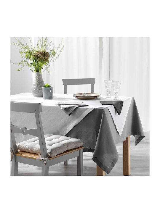 Napkin Cotton Set 3pcs L-C Charline Blanc 40x40cm