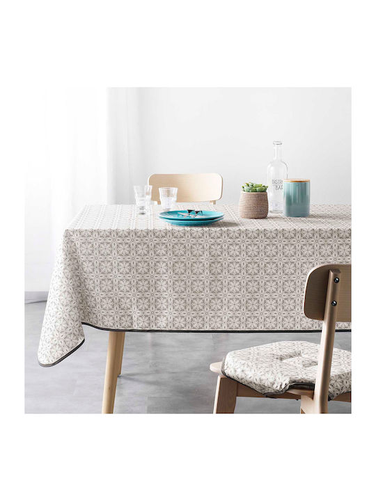 Tablecloth Stain Resistant L-C Eros Ecru 150x240cm