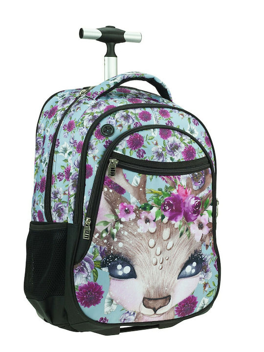 Back Me Up Deer Ghiozdan Școlar Troler Scoala primara Multicolor 30Litri