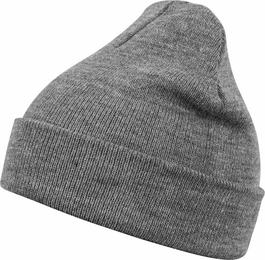 10248 Knitted Beanie Cap Gray