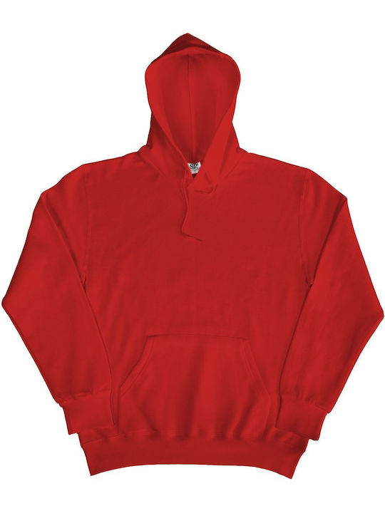 Hooded Sweatshirt SG SG27 Red