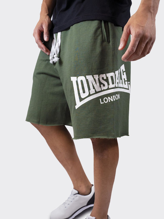 Lonsdale Polbathic Men's Sports Shorts Khaki