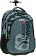 Back Me Up No Fear Leader School Bag Trolley Elementary, Elementary in Gray color