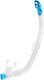 CressiSub Top Snorkel Transparent/Turquoise wit...