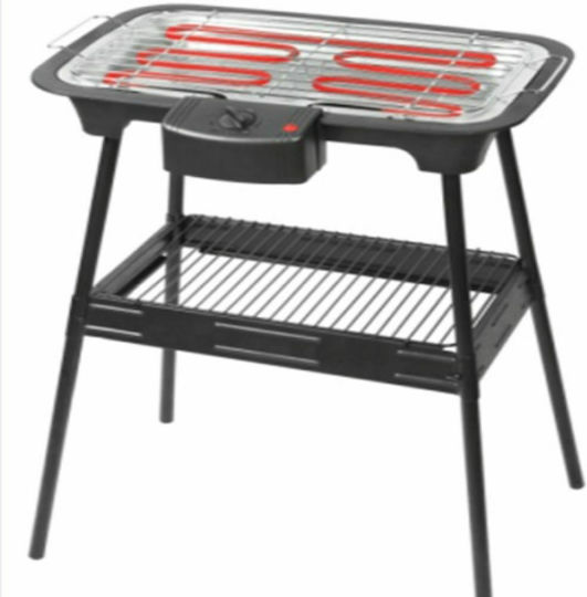Muhler With Legs Electric Grill Grill 2000W with Adjustable Thermostat 37cmx21cmcm
