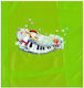 Groovy Children's Reusable Green Painting Apron Apron Painting 1pcs