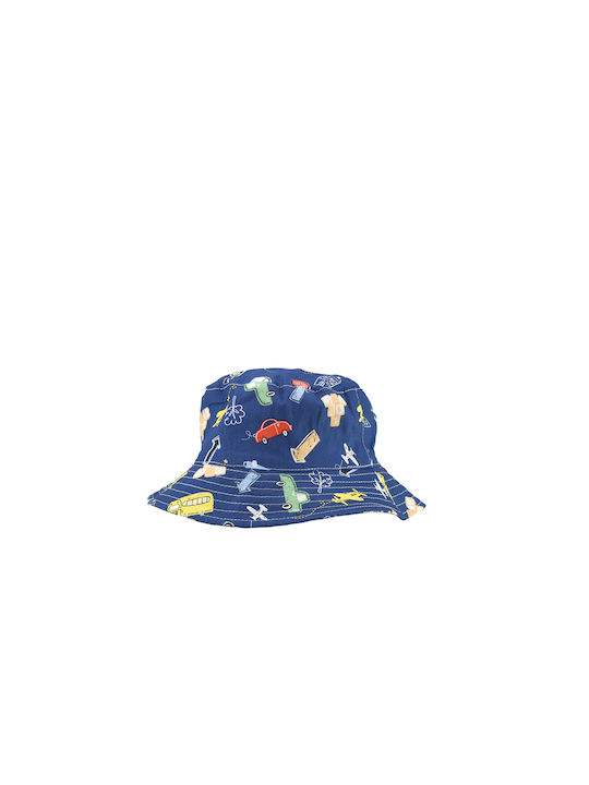 Pălărie pentru Copii Găleată Tesatura Αυτοκίνητο Albastru