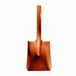 Metallic Dustpan Orange 14x40cm