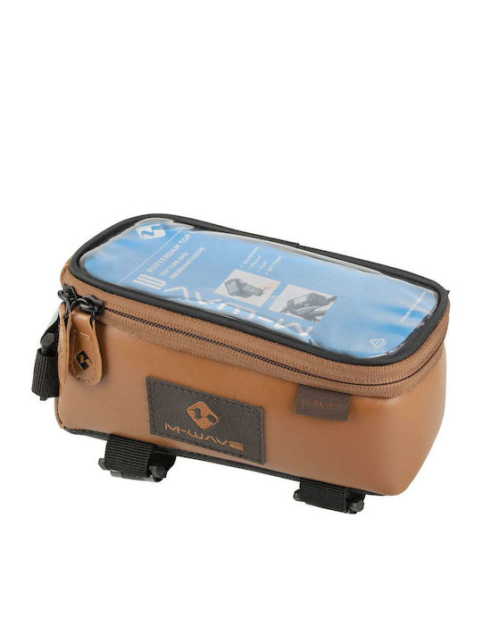 M-Wave Rotterdam Top XL Bicycle Frame Bag Brown 122210