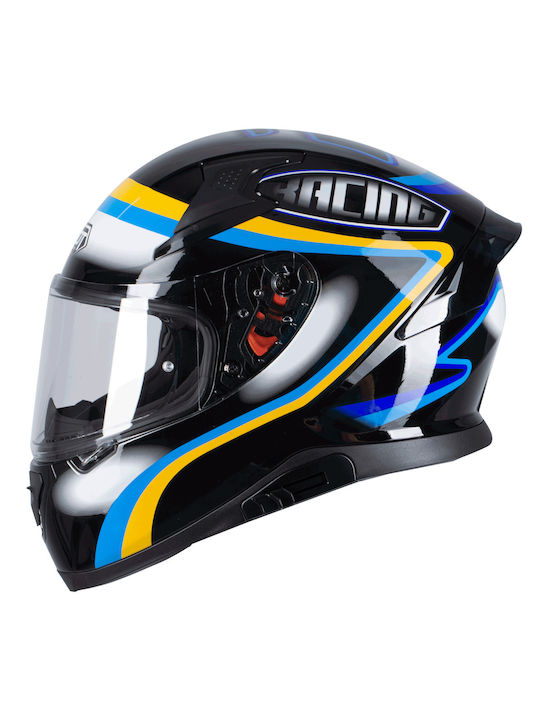 Pilot Snake SV Racing Motorradhelm Volles Gesicht ECE 22.05 1500gr