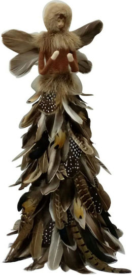 Supergreens Weihnachtliche Figur Cherub Braun Höhe 35cm