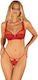 Obsessive Lonesia Two Pieces Set Red