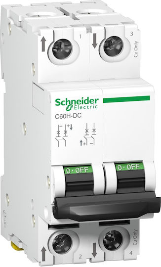 Schneider Electric Automatischer Schutzschalter 3A Zweipolig AC/DC A9N61523