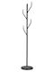 Evigri Keleman Freistehender Kleiderständer Metallisch Schwarz 180cm