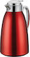 Cilio Venezia Jug Thermos Stainless Steel 1L Red
