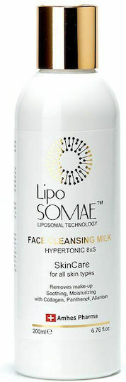 Lipo Somae Face Cleansing Γαλάκτωμα Καθαρισμού Προσώπου 200ml