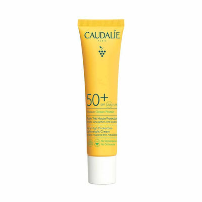 Caudalie Vinosun Rezistentă la apă Crema protectie solara Cremă SPF50 40ml