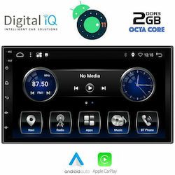 Digital IQ Ηχοσύστημα Αυτοκινήτου Universal 2DIN (Bluetooth/USB/WiFi/GPS) με Οθόνη Αφής 7"