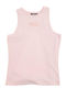 Fila Women's Summer Blouse Cotton Sleeveless Pink