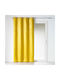 Douceur d'Intérieur Κουρτίνα με Τρουκς L-C Tropicaline Jaune 140x240εκ.