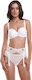 Miss Rosy 8146 Garters with Lace Bridal Garter White