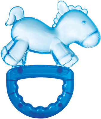 Canpol Babies Blue Pony Beißring für Zahnen mit Gel aus Silikon für 0 m+ 1Stück