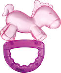 Canpol Babies Μασητικός Κρίκος Οδοντοφυΐας "Pink Pony" με Gel από Σιλικόνη για 0 m+