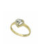 Rosette Herz Ring Gold 9K Gold