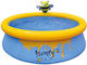 Jilong Kids Swimming Pool PVC Inflatable with Water Sprayer Bee 150x150x40cm