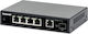 Intellinet 1SFP91W Unmanaged L2 PoE+ Switch με 4 Θύρες Gigabit (1Gbps) Ethernet και 1 SFP Θύρα